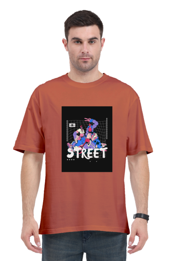 Unisex Oversized T-Shirt with "Street" - Image 3