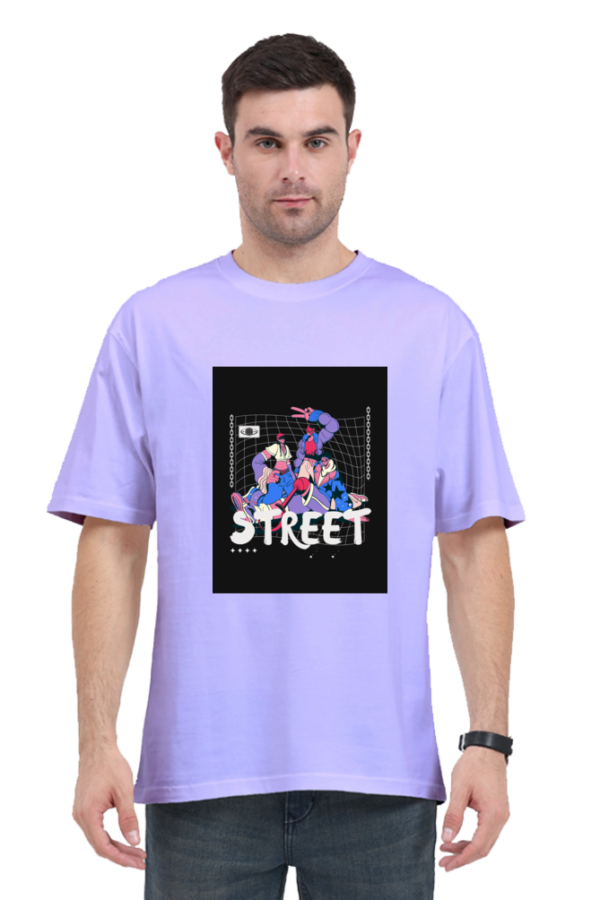 Unisex Oversized T-Shirt with "Street" - Image 4