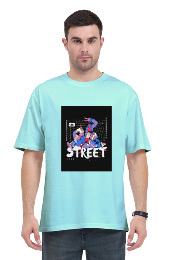 Unisex Oversized T-Shirt with "Street" - Image 2