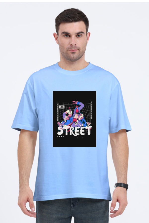 Unisex Oversized T-Shirt with "Street"